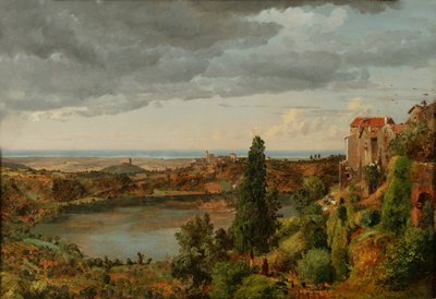 Le Lac de Nemi, 1848 - Jasper Francis Cropsey